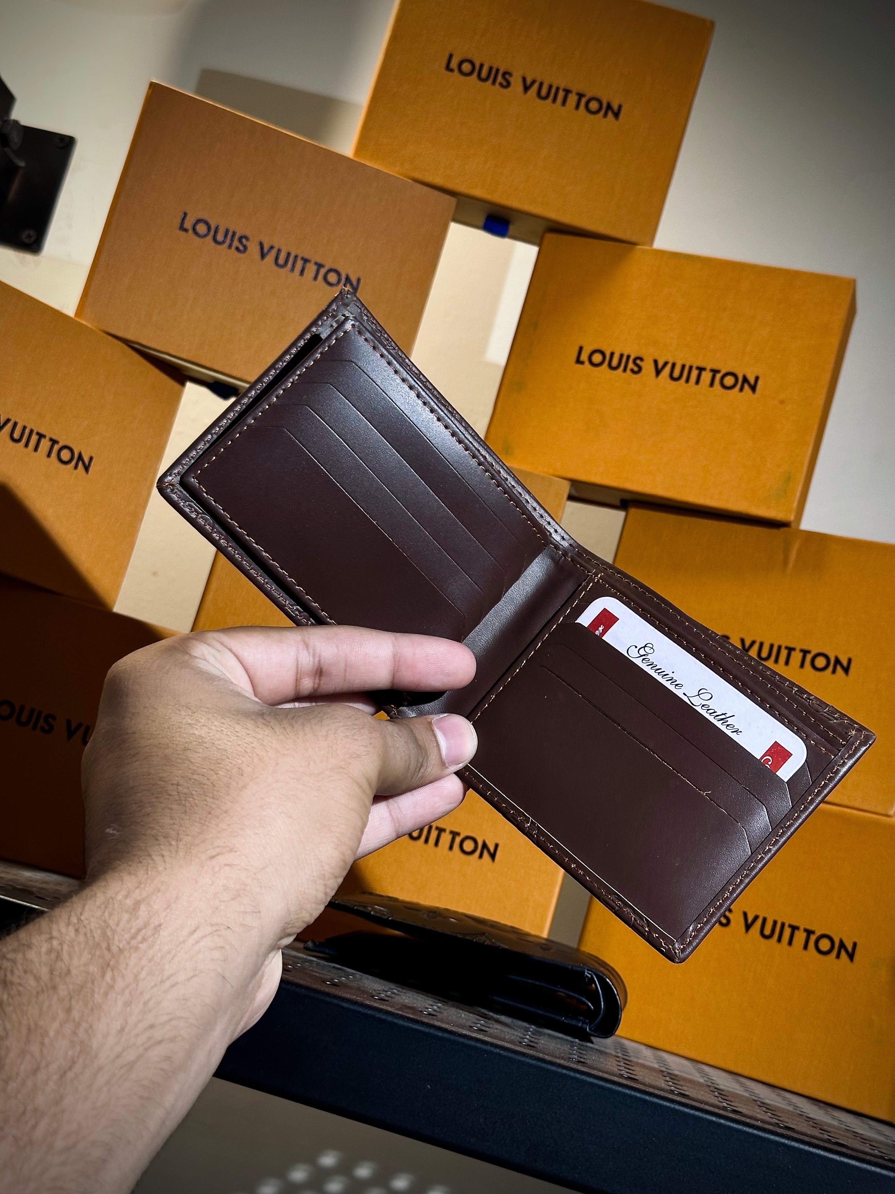 LV genuine Leather